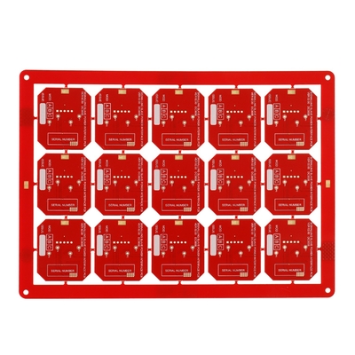 Panneau plaqué de tour de TG de taille de carte PCB de prototypes d'immersion d'en cuivre rapide de l'or 2oz