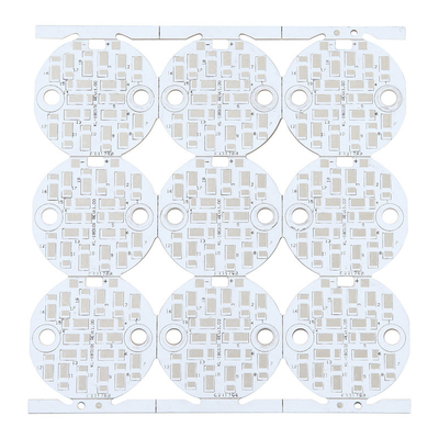 Single Side Aluminum Pcb Assembly White Silkscreen UL ISO13485